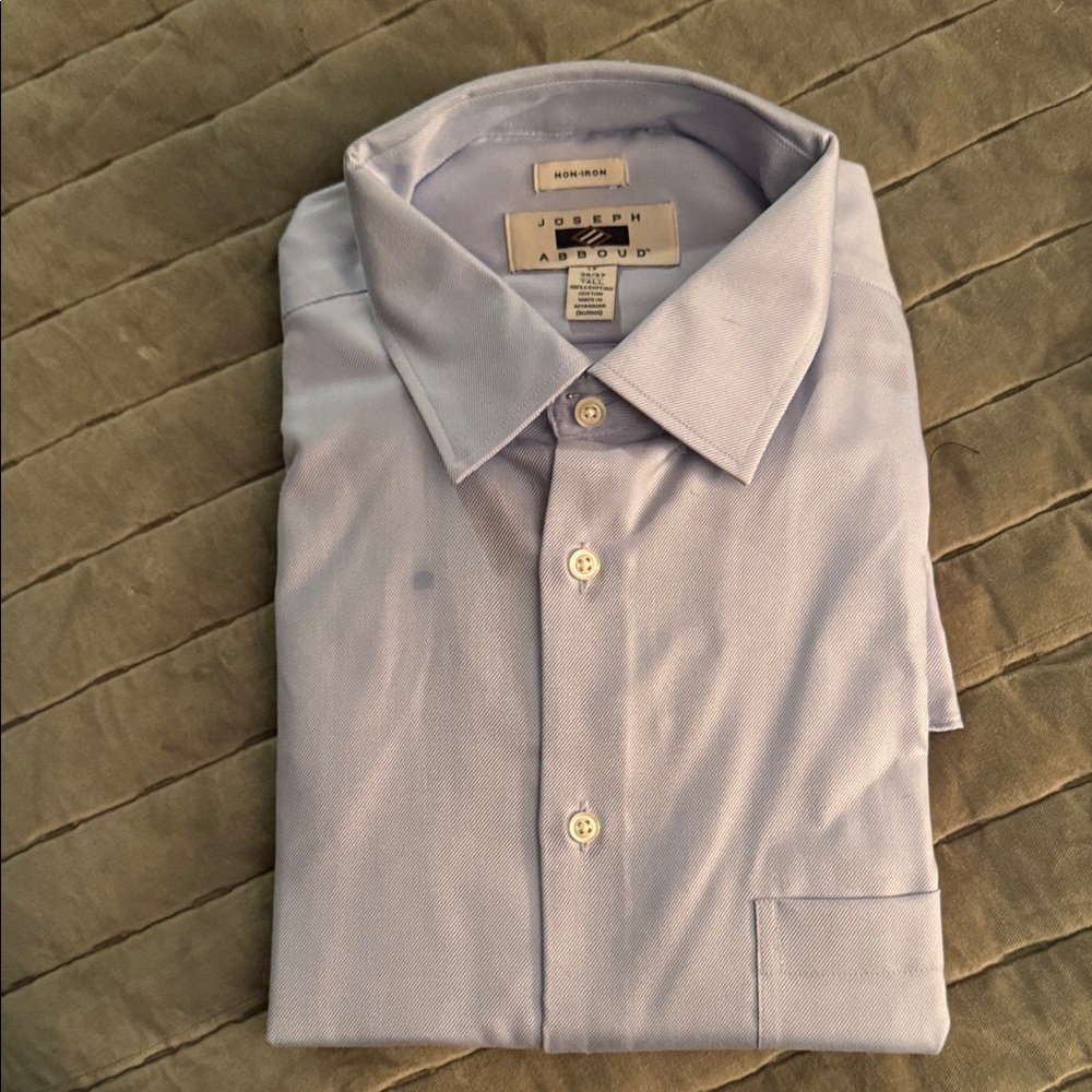 Joseph Abboud Men's Light Blue Dress Shirt